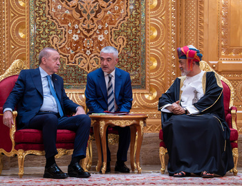 Seine Majestät Sultan Haitham bin Tarik empfängt den türkischen Präsidenten– 22/10/2025