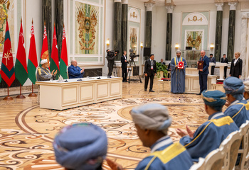 Visite de Sa Majesté le Sultan à la République de Biélorussie