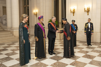 Visite de Sa Majesté le Sultan au Royaume de Belgique