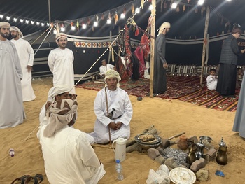 Wintersaison Al Tahayim in der Wilayat Jalaan Bani Bu Hassan