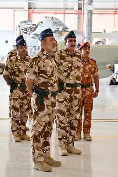 Sa Majesté le Sultan visite la base aérienne de Al Mussanah – 07/01/2026