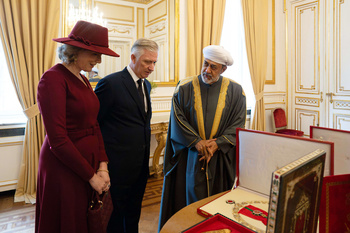 Visite de Sa Majesté le Sultan au Royaume de Belgique
