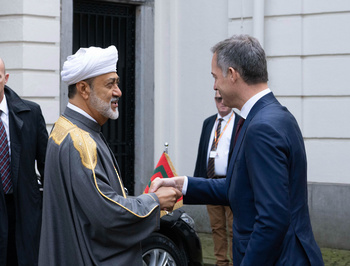 Visite de Sa Majesté le Sultan au Royaume de Belgique