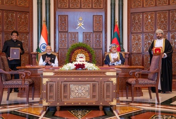 Seine Majestät der erhabene Sultan empfängt den Premierminister der Republik Indien – 18/12/2025