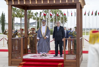 Visite de Sa Majesté le Sultan à la République algérienne démocratique et populaire