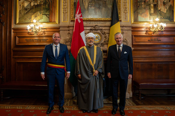 Visite de Sa Majesté le Sultan au Royaume de Belgique