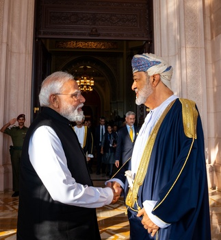 Seine Majestät der erhabene Sultan empfängt den Premierminister der Republik Indien – 18/12/2025