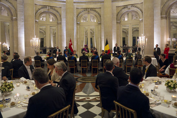 Visite de Sa Majesté le Sultan au Royaume de Belgique