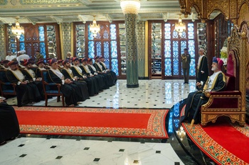 Prière de l’Aïd al Fitr à la mosquée Al Khor à Mascate – 20/03/2026
