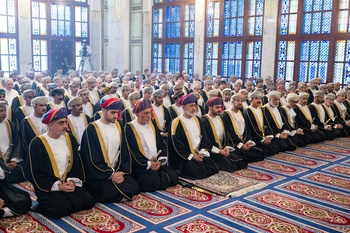 Prière de l’Aïd al Fitr à la mosquée Al Khor à Mascate – 20/03/2026
