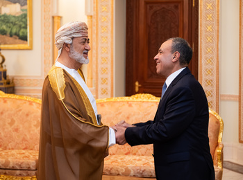 Su Majestad el Sultán recibe al Ministro de Asuntos Exteriores de Egipto – 16/03/2026