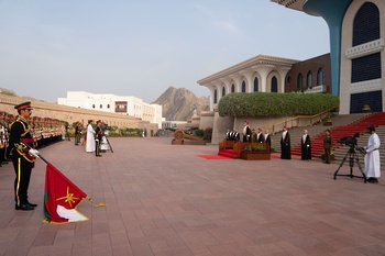 Prière de l’Aïd al Fitr à la mosquée Al Khor à Mascate – 20/03/2026