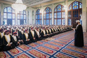 Prière de l’Aïd al Fitr à la mosquée Al Khor à Mascate – 20/03/2026