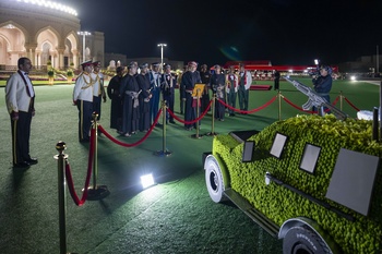 2023年12月11日、尊厳なるスルターン陛下は軍隊の日を記念して晩餐会を催された。