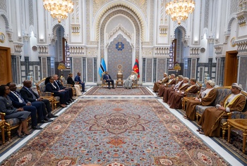 Seine Majestät der Sultan empfängt den Präsidenten der Republik Botsuana – 13.04.2026