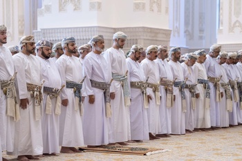 Salah des Eid al Adha in der Sultan-Qabus-Moschee in Sohar – 2026/05/27