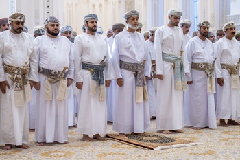 Oración de Eid al Adha en la Mezquita Sultán Qaboos de Sohar – 2026/05/27