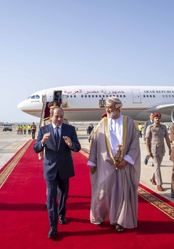 His Majesty the Sultan receives the President of the Arab Republic of Egypt 2026/05/7