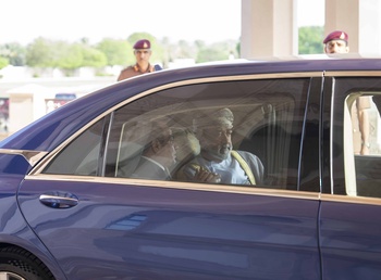 Su Majestad el Sultán recibe al Presidente de la República Árabe de Egipto 2026/05/7