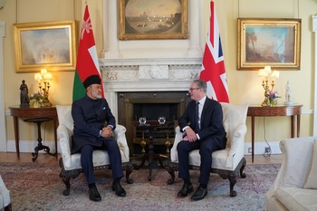 Visit Seiner Majestät Sultan Haitham bin Tarik an den Premierminister des Vereinigten Königreichs – 02.07.2026