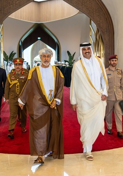 Sa Majesté le Sultan rend visite à Son Altesse le Cheikh Tamim le 09/08/2026