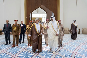 Sa Majesté le Sultan rend visite à Son Altesse le Cheikh Tamim le 09/08/2026