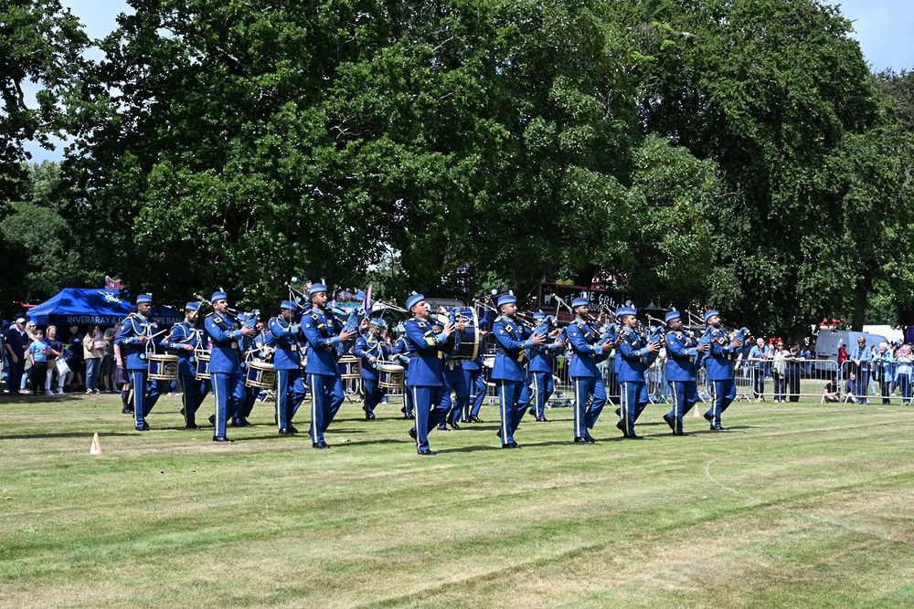 La Musique de l’Armée et la Musique de la Force aérienne obtiennent des classements avancés en Écosse