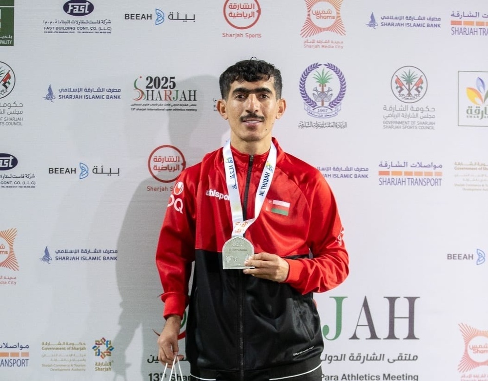 Zwei Silbermedaillen für das Sultanat Oman beim Internationalen Para-Leichtathletik-Meeting in Schardscha